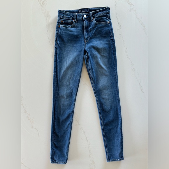 Gap High Rise Universal Legging Jeans 6/28 X-Long Tall - Picture 2 of 8